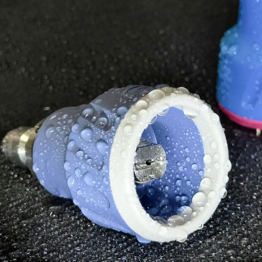 For For TUTU 5000PSI Pressure Washer Nozzle 304 Stainless Steel Tip Soft Silicone Guard Scratch Prevention Washing Part