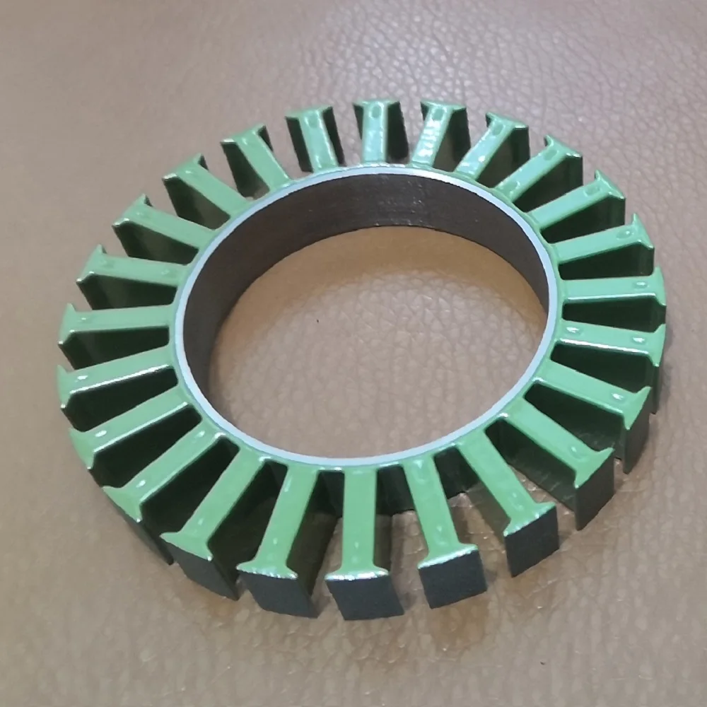 7210 stator core, disc brushless DC motor, generator, silicon silicon steel sheet, magnetic steel