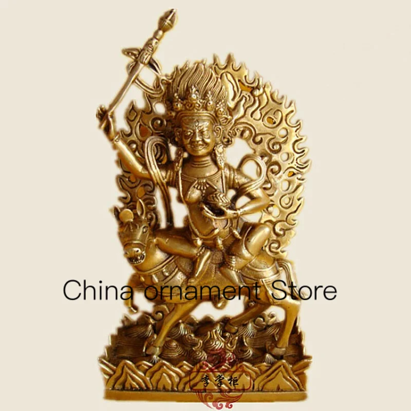 

Бронзовая статуя Будды Dorje Shugden, ваджрадхара, благоприятный мул-хранитель Тяньму