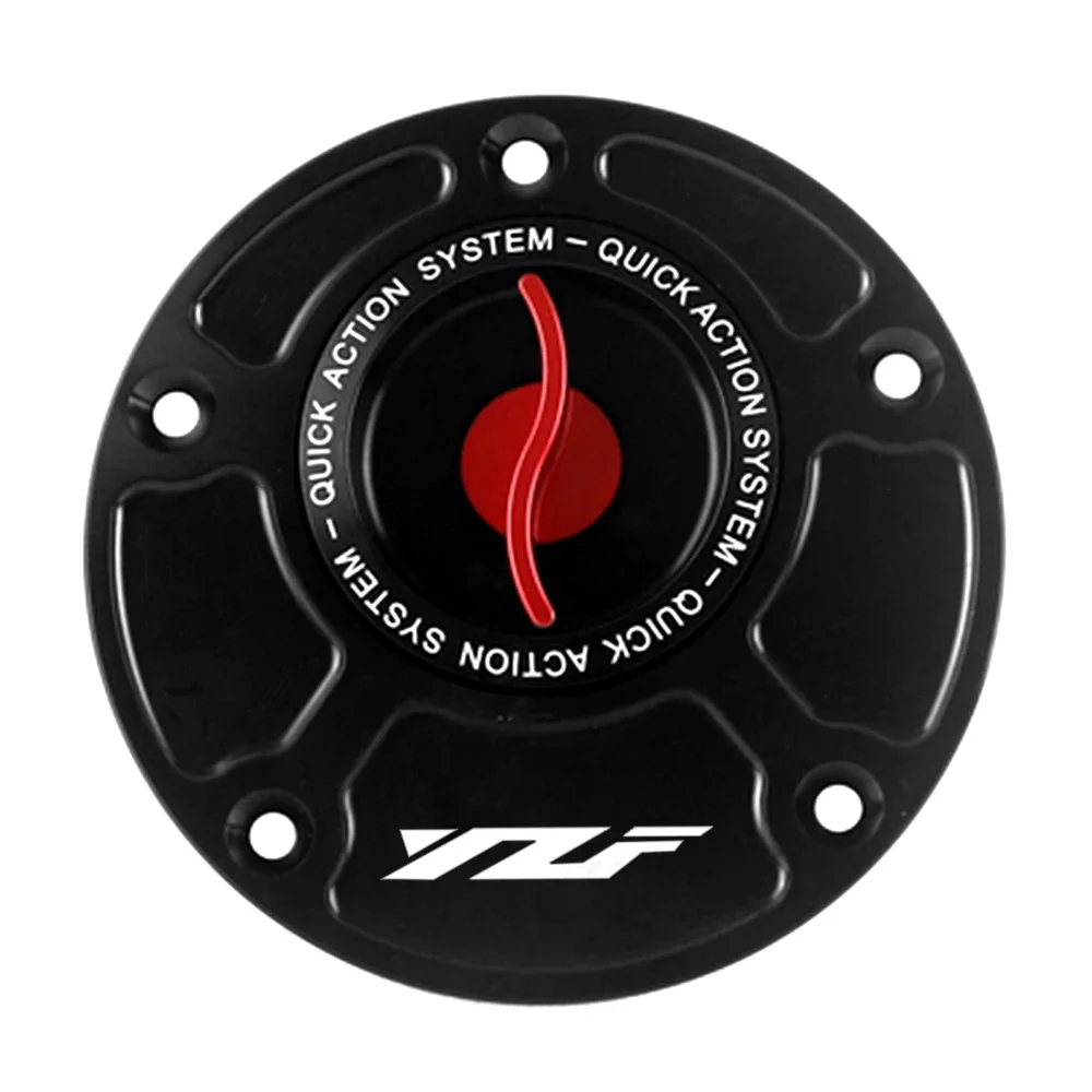 Cap for YAMAHA YZF R125 R1 R1M R3 R6 R7 MT07 MT03 MT09 MT10 FZ1 FZ6 FZ8 CNC Motorcycle Keyless Racing Tank Fuel Caps Gas Cover