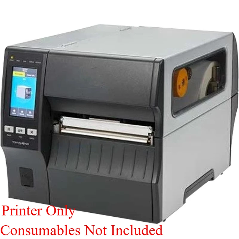 High Precision Industrial Barcode Printer 300DPI 104mm USB LAN RS232 Thermal Transfer Sticker Machine Logistics Tracking Tag