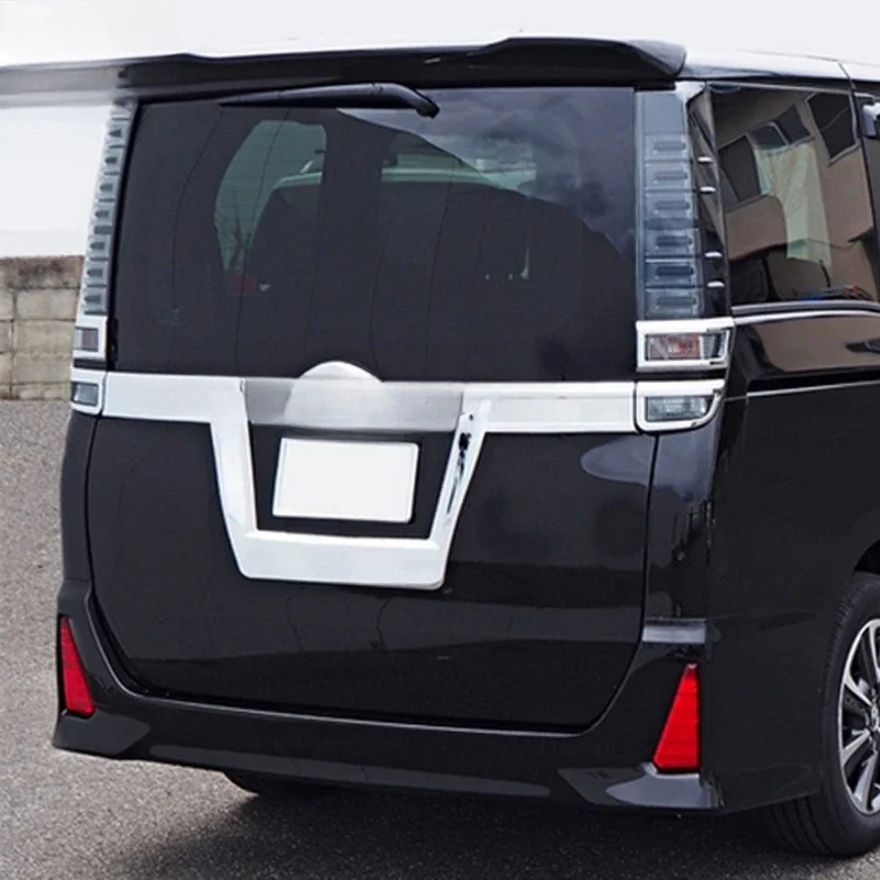 

Suitable for Toyota Noah Voxy 80 series before and after conversion special trunk license plate electroplating decorative