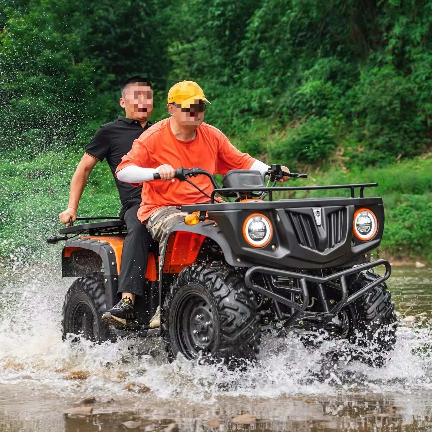 Electric ATV 65km/h 11HP Lithium 4.6kWh 2WD Shaft Drive Auto Transmission Off-Road Utility Vehicle