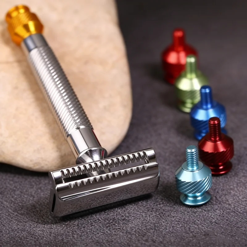 2026 Brand-new Arrival！YAQI Professional Slant 37 Stainless Steel Safety Razor - 1.00mm Blade gap