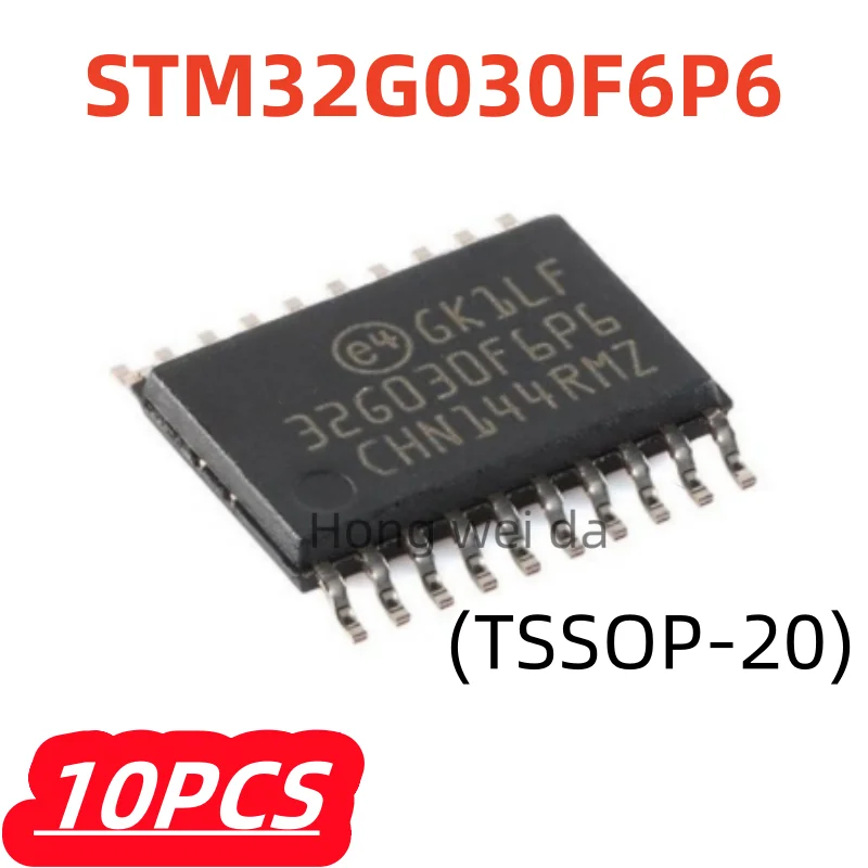 

10 шт./лот, 100% новый STM32G030F6P6 STM32G030F6P6TR TSSOP-20, оригинал