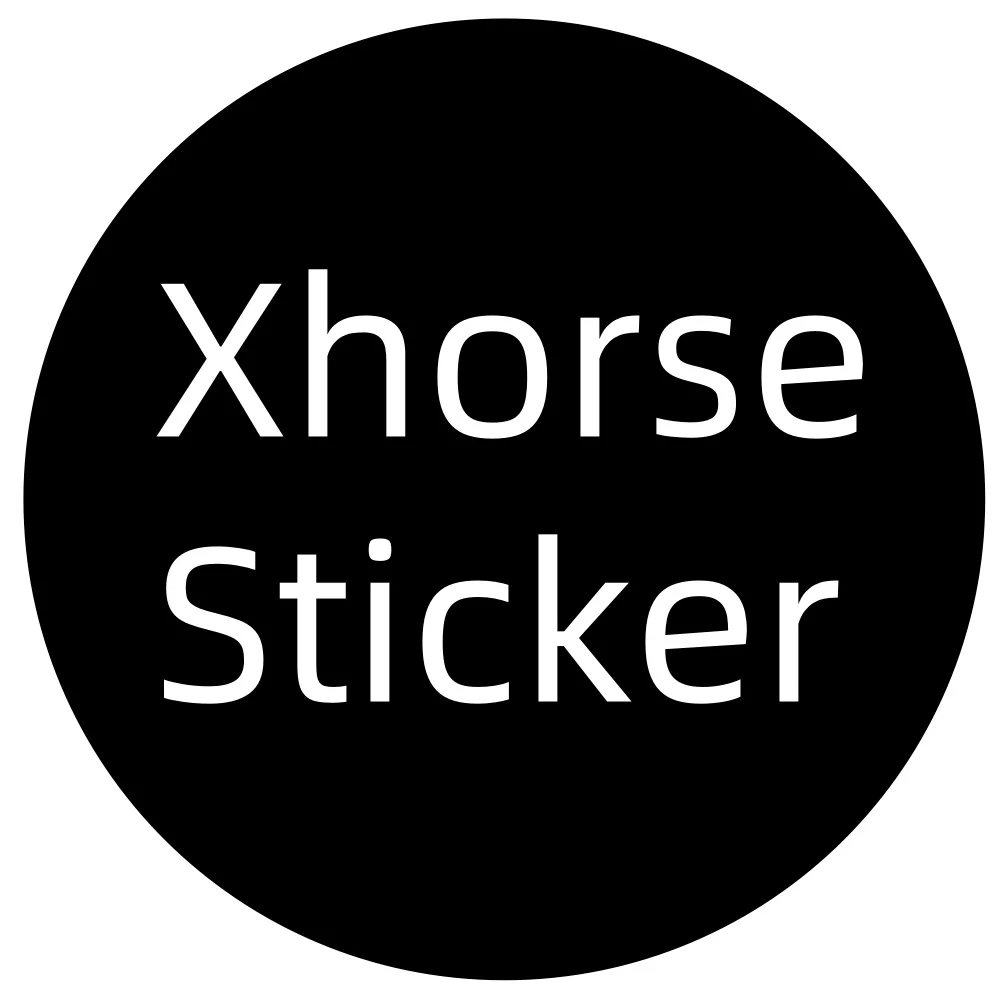 Your Brand Company Resin Crystal Epoxy Sticker Label LOGO SYMBOL for KEYDIY Xhorse KD Vvid Flip Car Key Cover Remote Case Shell