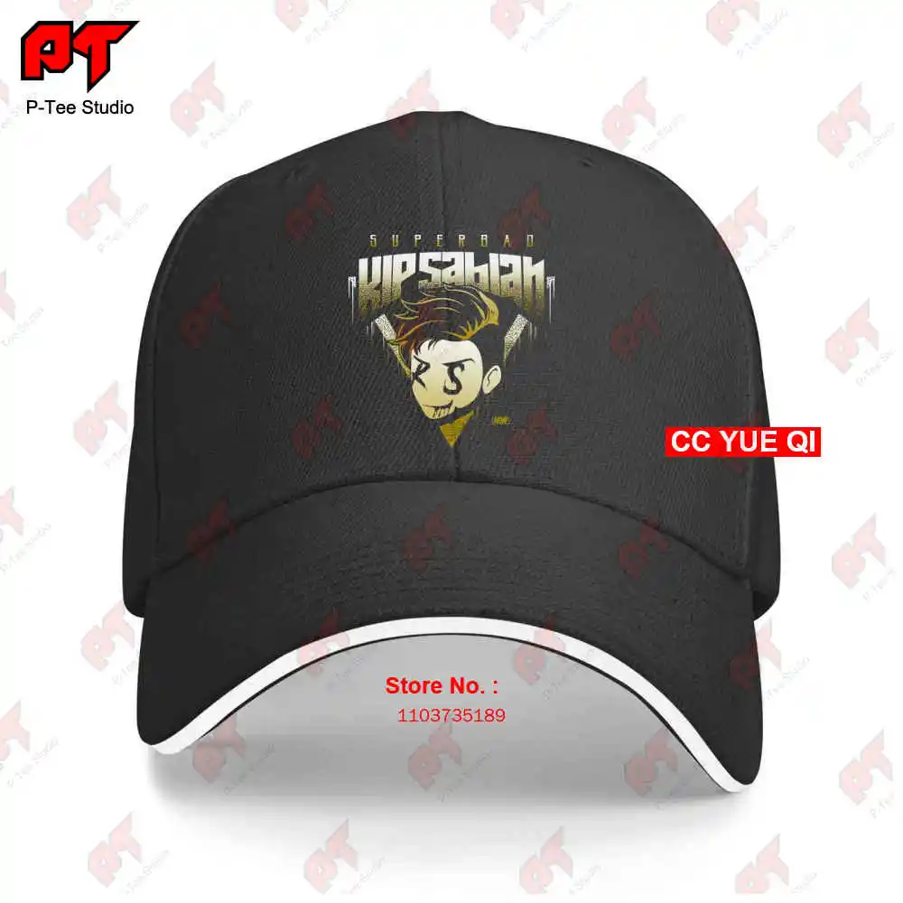 All Elite Wrestling - Kip Sabian Superbad Baseball Caps Truck Cap 65V4