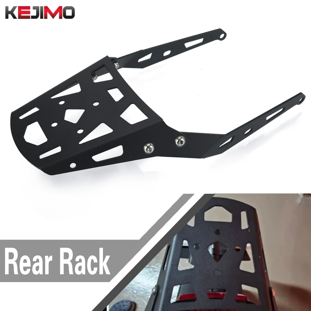 MSX 125 Steel Rear Luggage Rack Holder Rear Seat Luggage Rack Support Shelf Motorcycle For Honda Grom 125 MSX125 2022 2023 2024