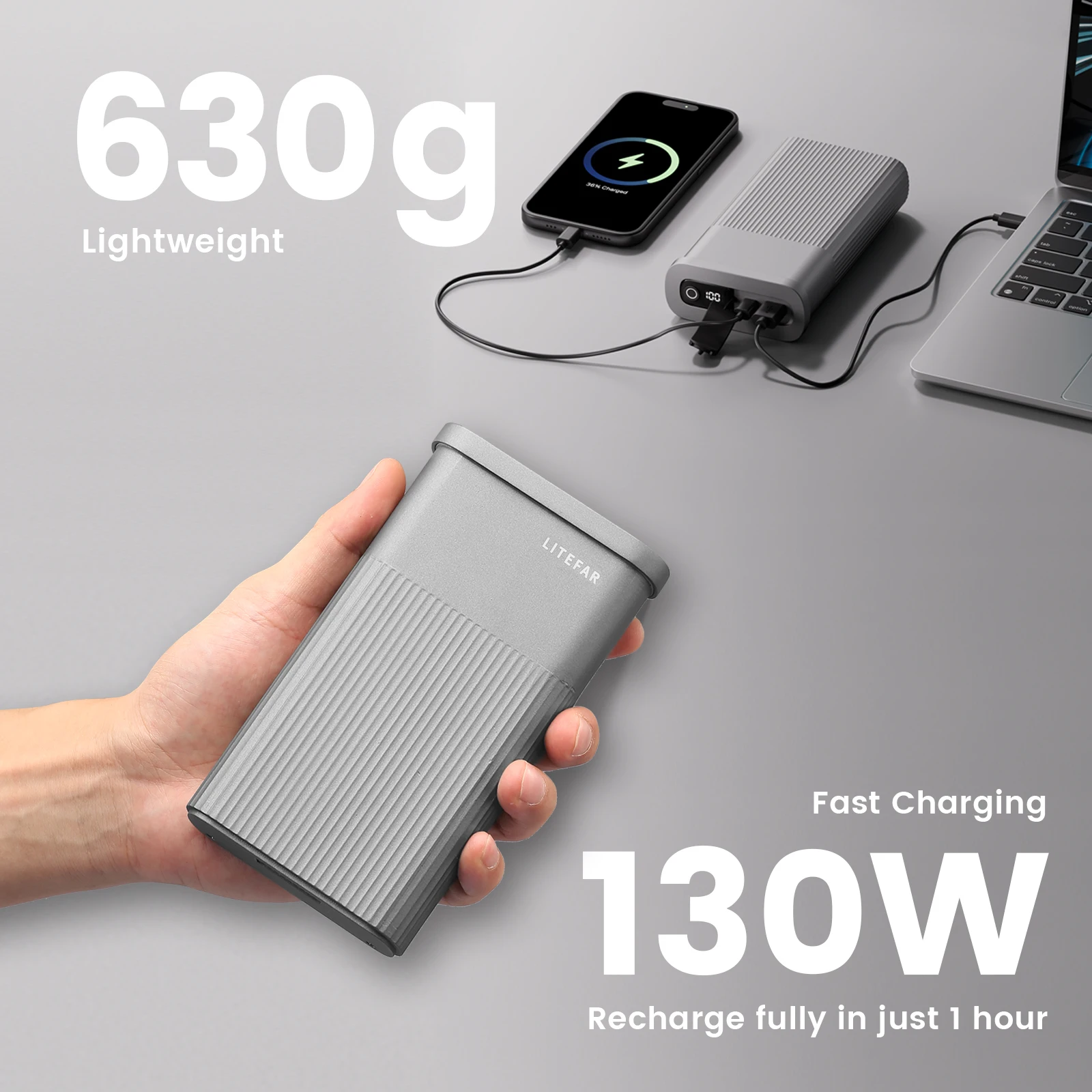 Электрическая складная тележка с дистанционным управлением LITEFAR, складная тележка 140 л/200 фунтов, аккумулятор 24 000 мАч, для кемпинга, сада, приключений