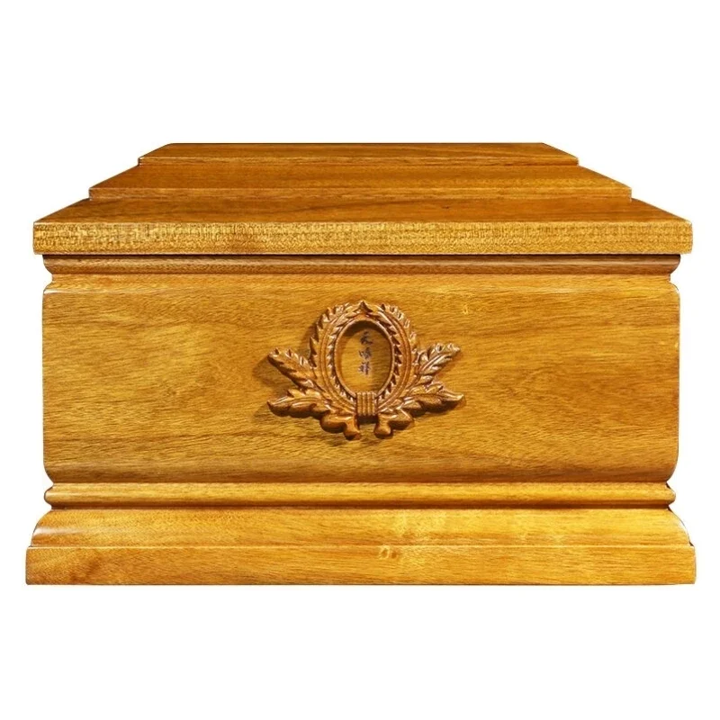 Golden nanmu, nanchun solid wood birthday box, fine carving
