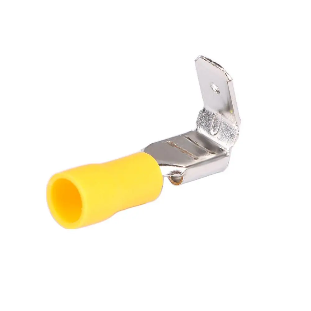 

22-10AWG 6.3mm Piggy Back Male Insulated Crimp Spade Piggyback Wire Cable Connector Terminal