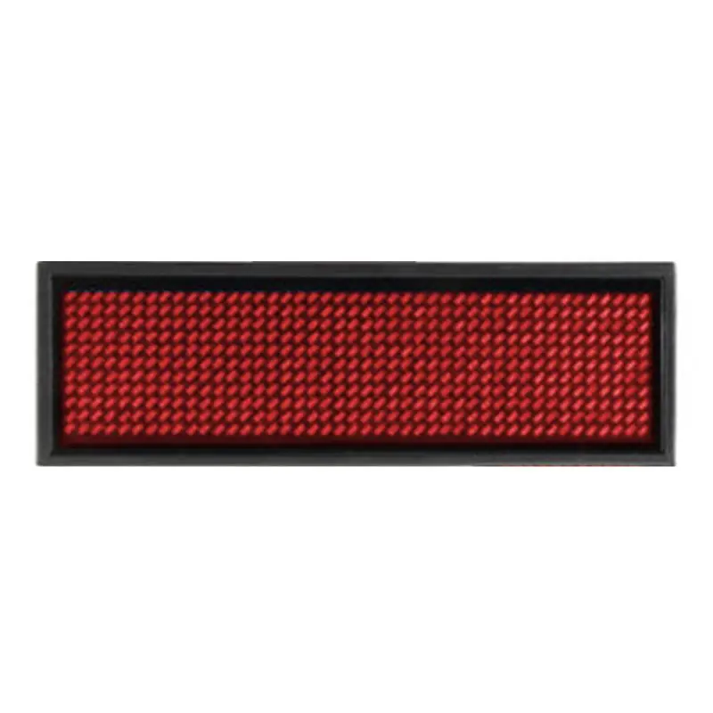 Programmable Scrolling Message Board LED Display Languages Mini Name Tag