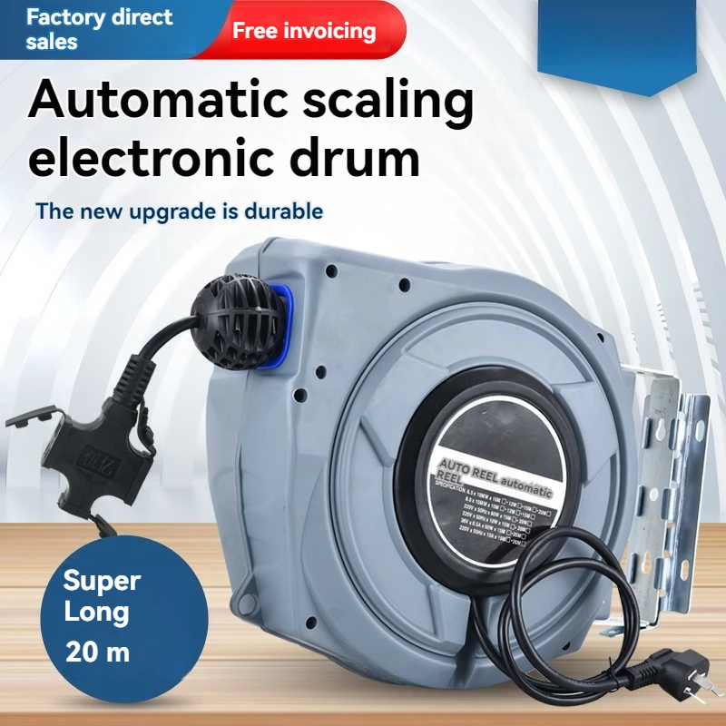 Automatic Telescopic Reel, Automatic Telescopic Drum Electric Drum Reel,Copper Core Wire Suspension Reel, National Standard Cab