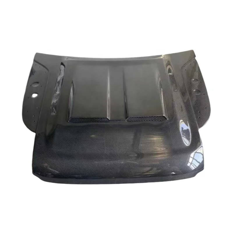 

For Land Rover Defender 90 110 130 Upgrade KN Style Dry Carbon Fiber Hood Bonnet