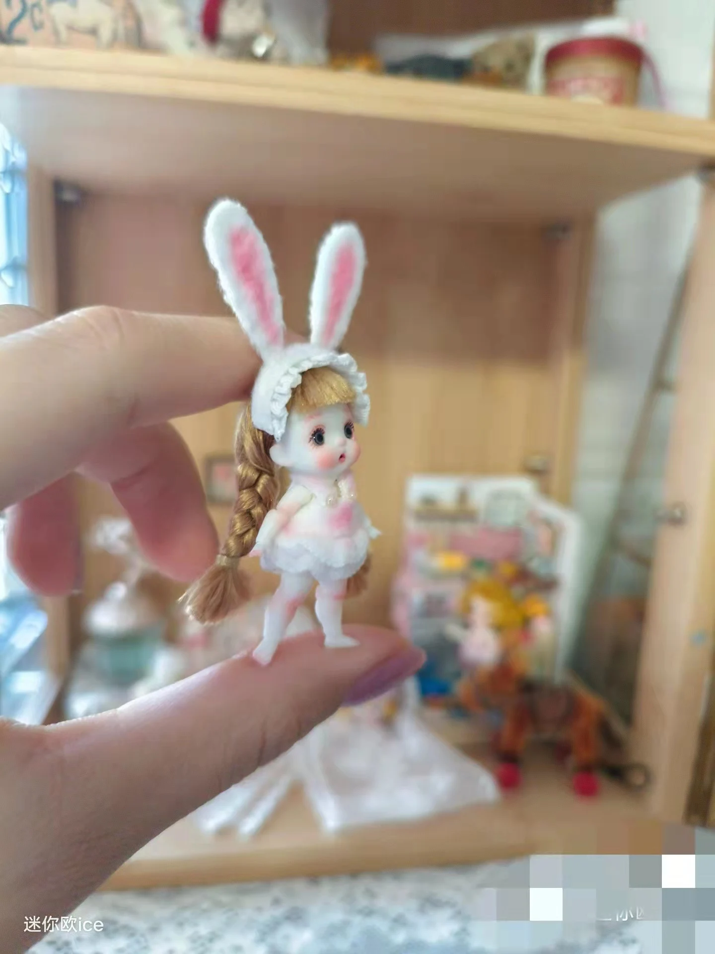 Mini BJD 4cm doll action doll children\'s toys birthday gifts doll accessories real dollsThe Christmas Toy fidget toys