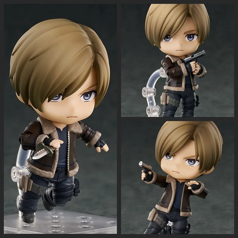 

10cmGSC Resident Evil 4 Remake Nendoroid #2337 Leon S Kennedy Movable ActionFigure Boxed Collectible Model Toy For Children Gift