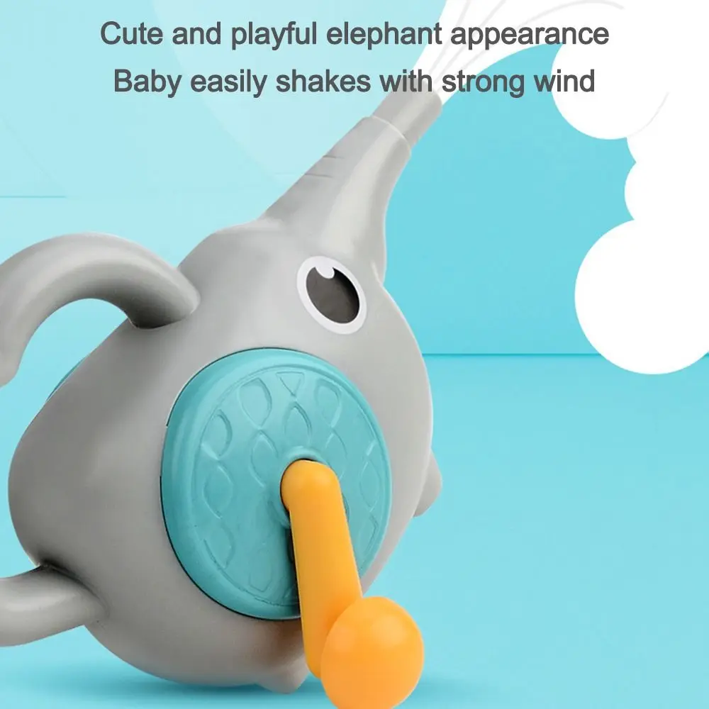 Cartoon Sharks And Crab Shape Bath Manual ABS Blowing Bubble Toy Foam Maker