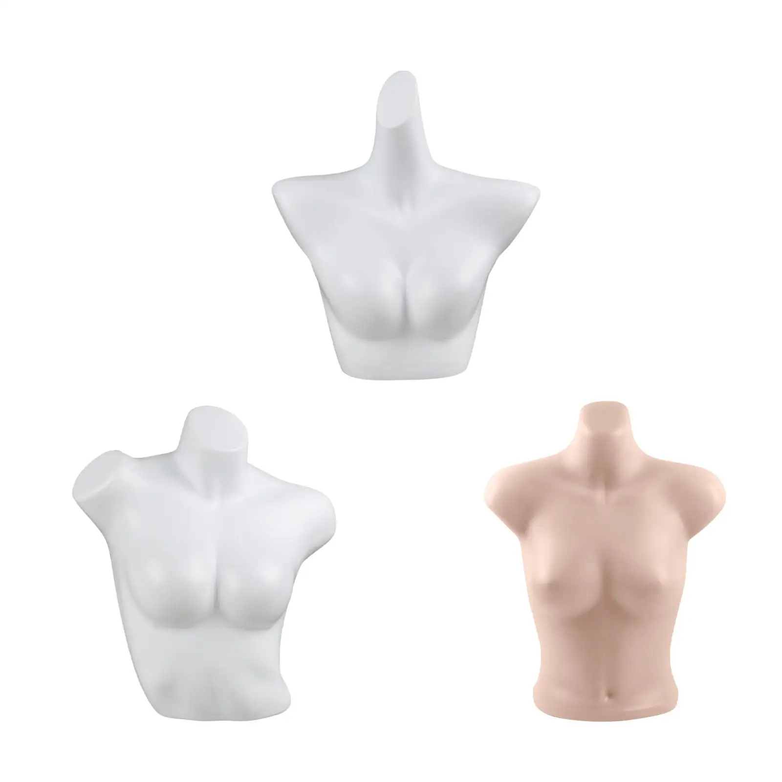 

Female Mannequin Torso Lingerie Bra Mannequin Upper Body Underwear Display Stand Model Prop for Countertop Swimwear Exhibition