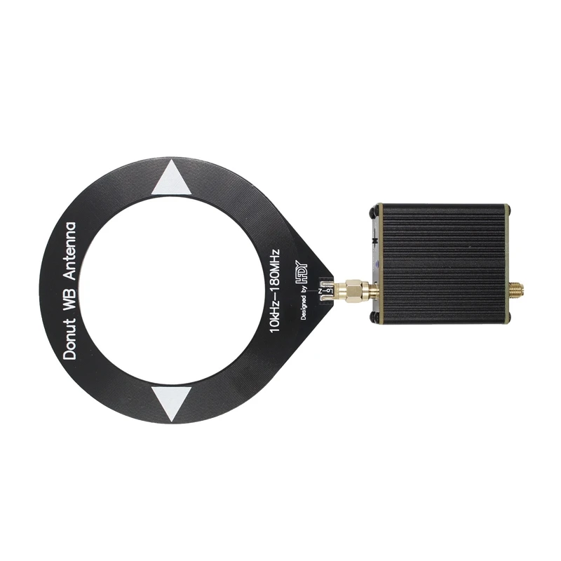 Mini Loop Antenna amplificatore ad alta impedenza 10Khz-180Mhz con convertitore a bassa impedenza per Radio Walkie Talkie SDR facile installazione