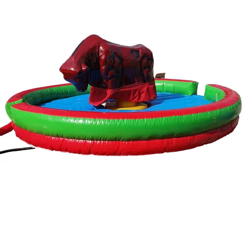 

Bullfighting Inflatable Electric Game Adults Bull Ride Mechanical Rodeo Bull Riding Machine For Sale