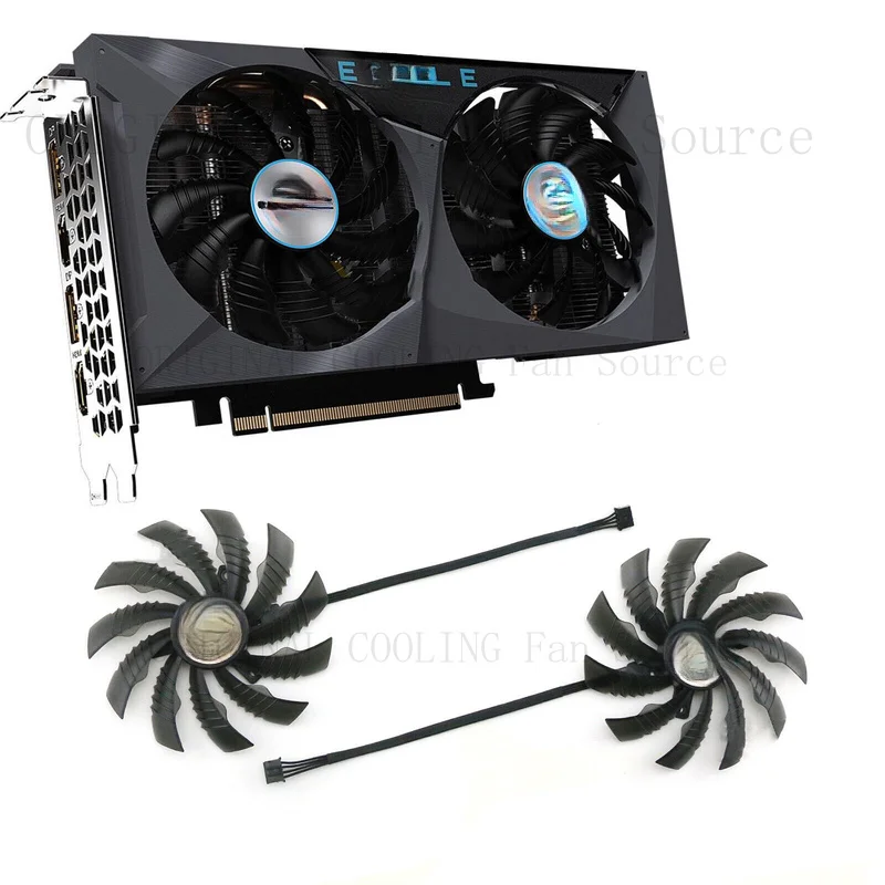H  PLD10010S12H Graphics Card Cooling Fan for Gigabyte RTX3060ti 3060 3050 EAGLE