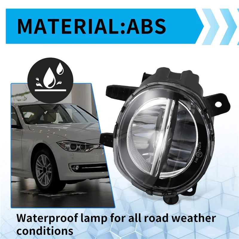 

Fog Lights For BMW F20 F21 F22 F23 F30 F31 F32 F33 F34 F35 2012-2018 LED Fog Light Headlight Driving Lamp