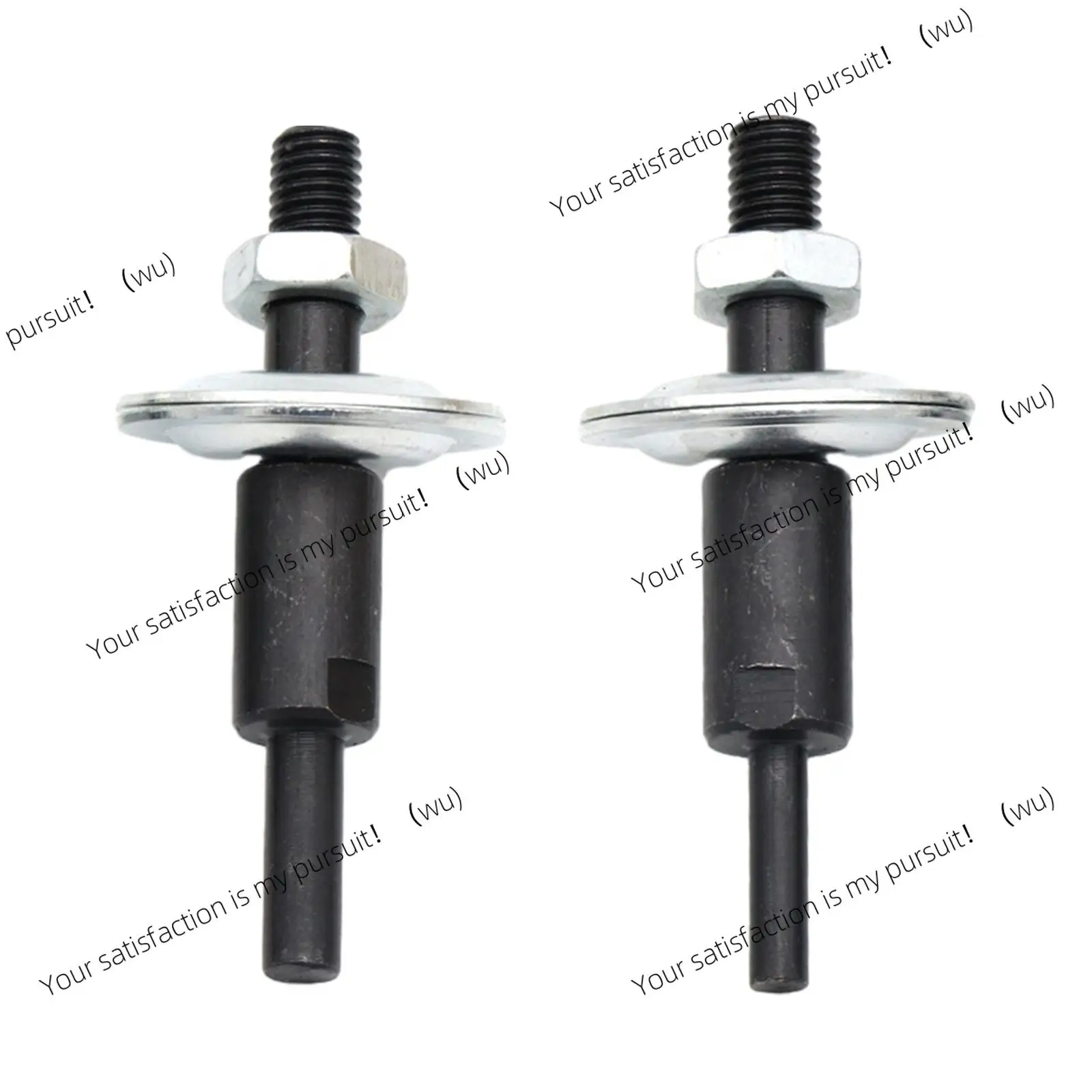 Grinding wheel shaft with threaded shaft, iron sander accessories 6/8mm extension shaft, for wire brush wheel
