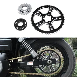 Solid 530 Chain Conversion Kit For Harley 6 Speed Softail Dyna 2007-Later Touing 2007-2008