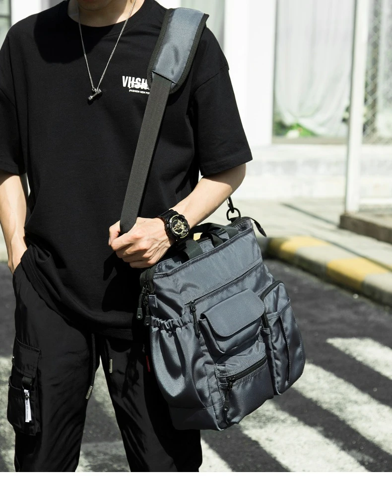 

Многофункциональная водонепроницаемая сумка-оксфорд с несколькими карманами, сумка через плечо, 14-дюймовая деловая дорожная сумка для хранения компьютера