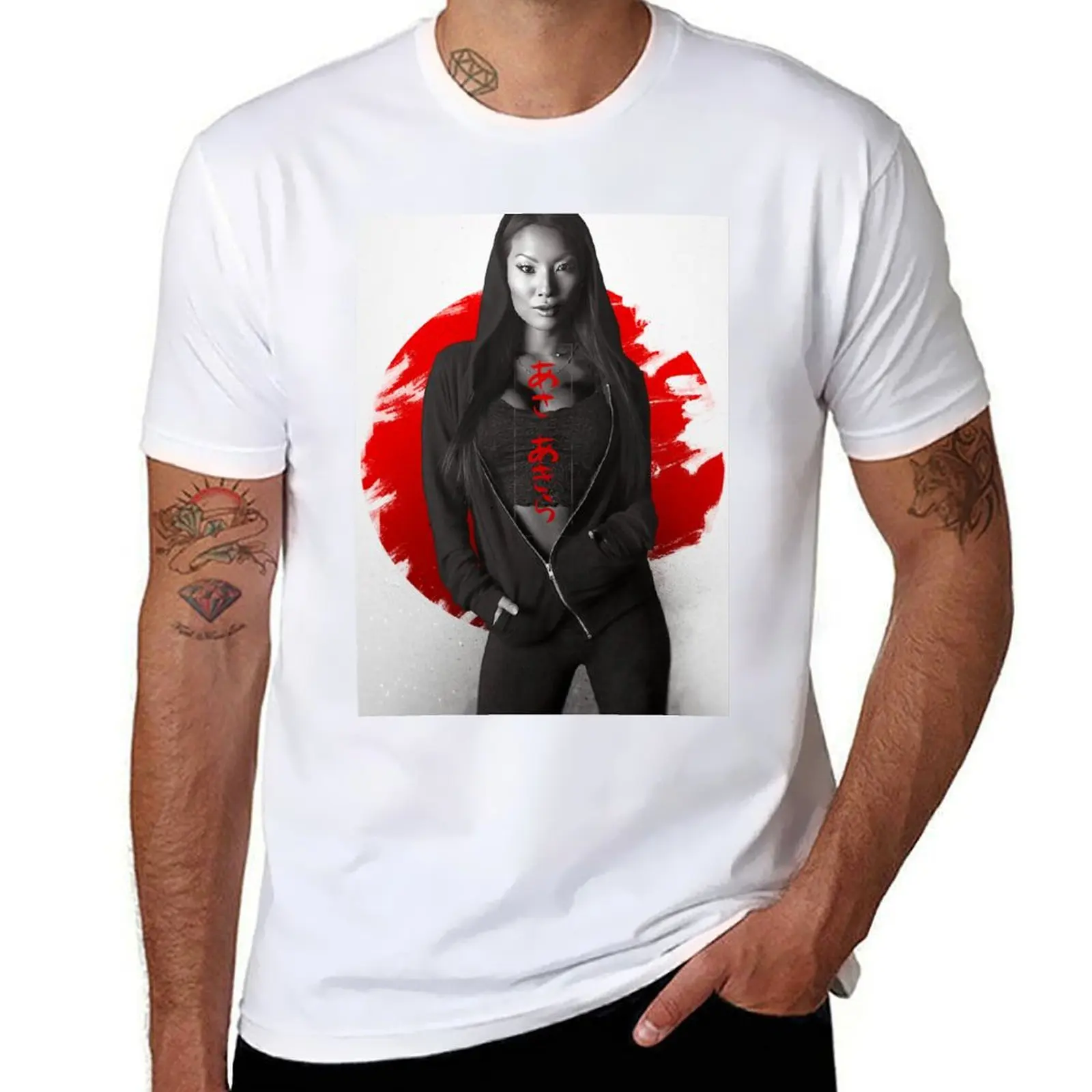 

Asa Akira (あさ あきら) Asian Goddess T-Shirt t shirt man luxury anime t shirts oversize