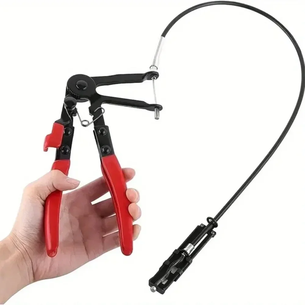 

Clamp Type Bend Pipe Clamp, Wire Harness Type Flexible Wire Clamp, Long Type Automotive Hose Clamp, Straight Tube Bundle Disasse