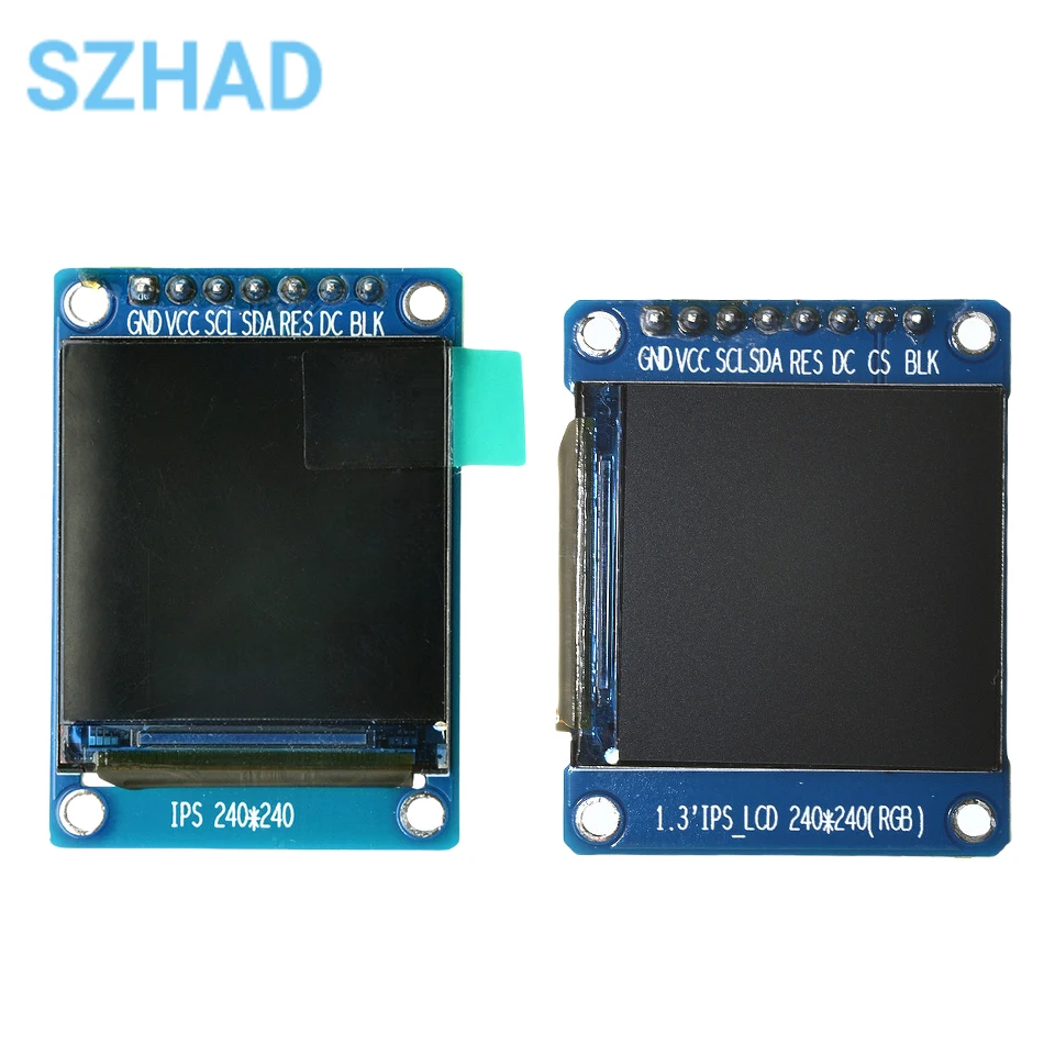 

3.3V 240*240 ST7789 Drive LCD OLED Display IPS HD TFT IC SPI Communication Voltage SPI Interface Full Color DIY For Arduino