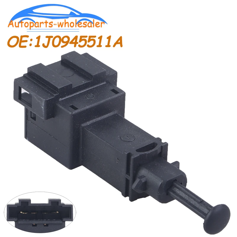 Car Brake Light Stop lamp Switch 1J0945511A 1J0 945 511 A For Audi A2 A3 A8 TT for VW Bora Golf Polo Arosa Ibiza Fabia