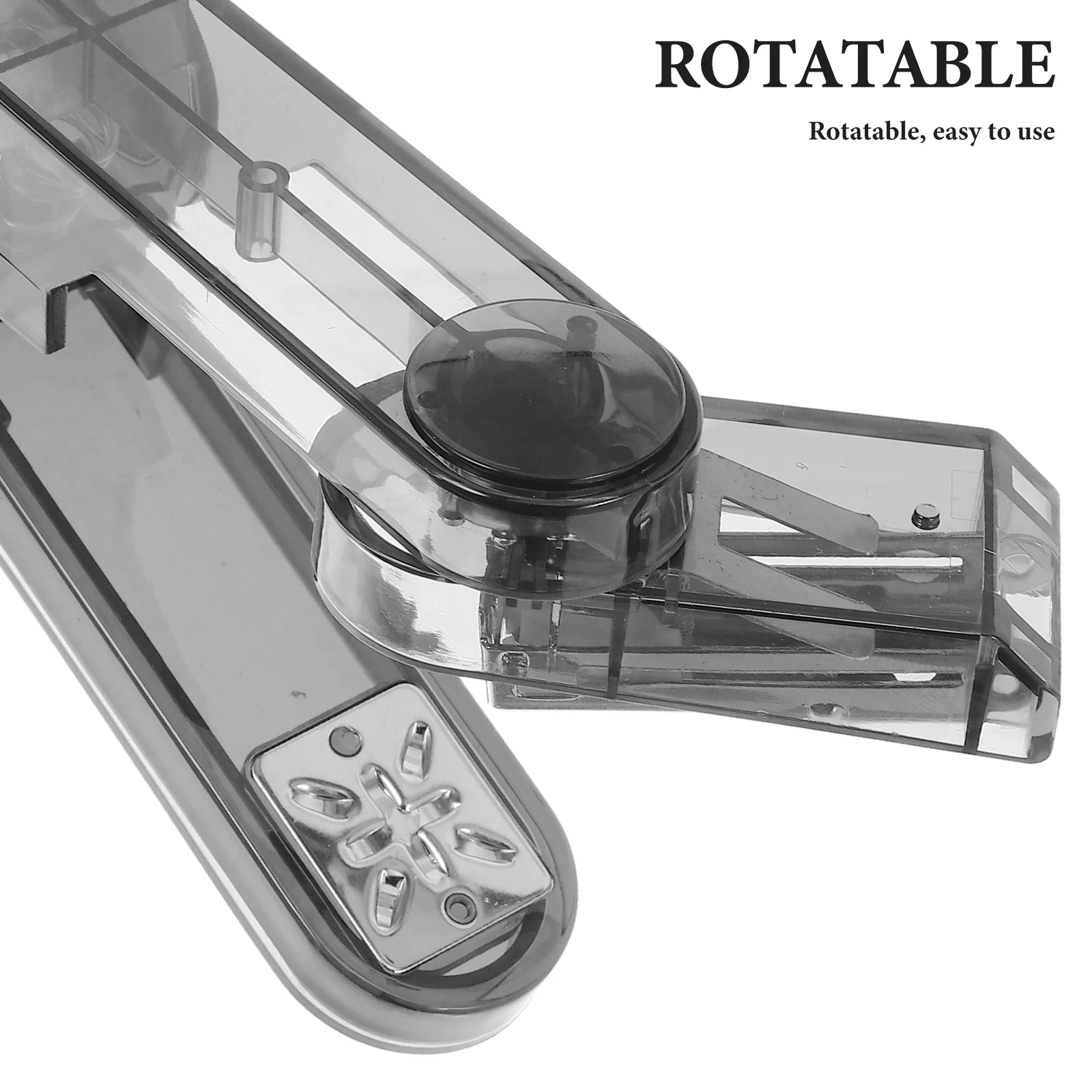 1 Set Rotatable Desktop Stapler Swing Stapler Plastic Book Stapler Swivel Arm Stapler Multi-Angle Stapler for Book Binding