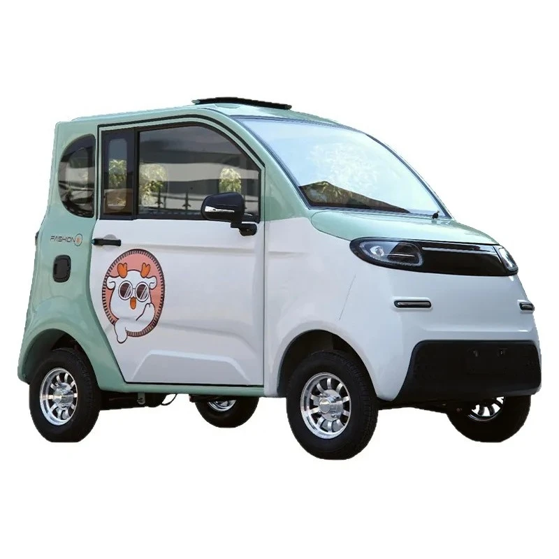 Special Supply 2025 New Four-Wheeled Electric Vehicle Cooling Heating Air Conditioning Fully Enclosed