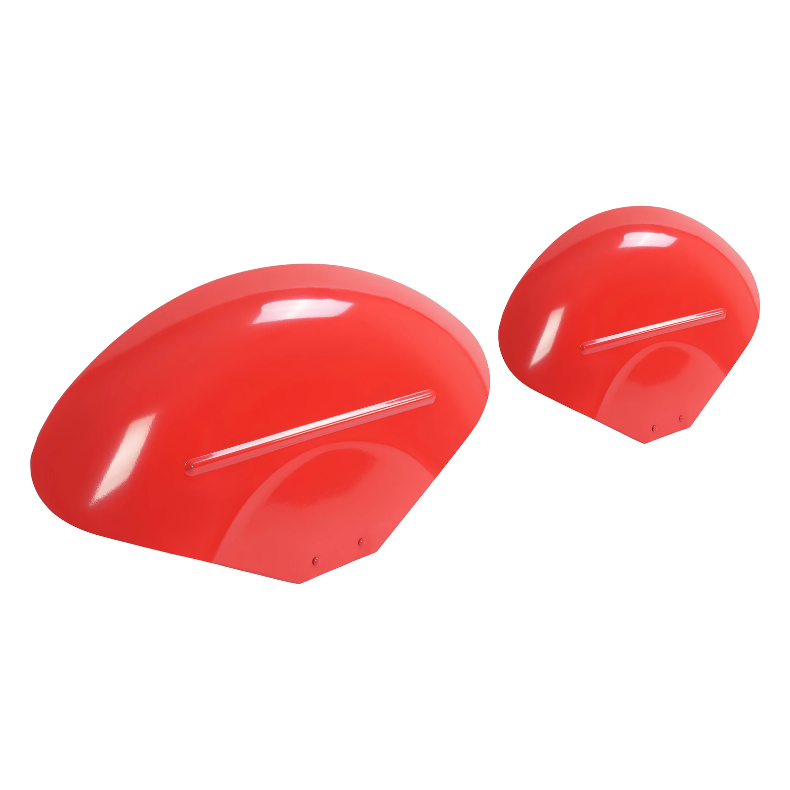 Red Steel 2 Fenders With Brackets Fits Massey Ferguson TO20 TO30 TO35 20C 30B