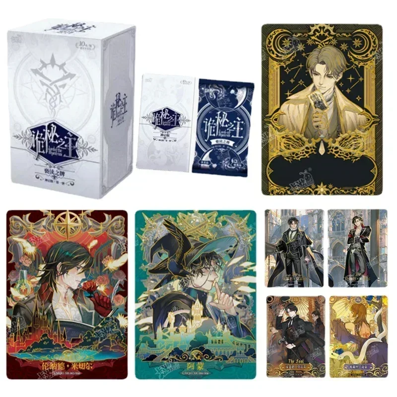 Kayou Genuine New Lord of The Mysteries Cards, Cartas de Blasfêmia, Klein Moretti, Alger Wilson, Se Ar Xr, Presentes de Cartão de Coleção Rara