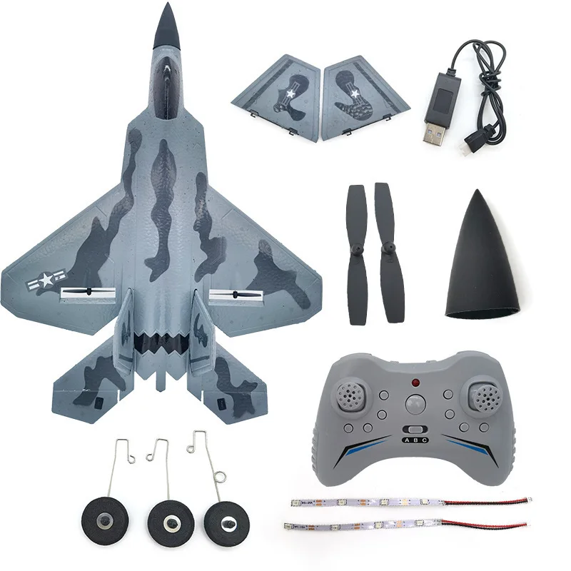 F22fx922fx930fx935 Fixed Wing Four Channel Remote Control Aircraft Model Diy Parts Modification And Assembly Machine