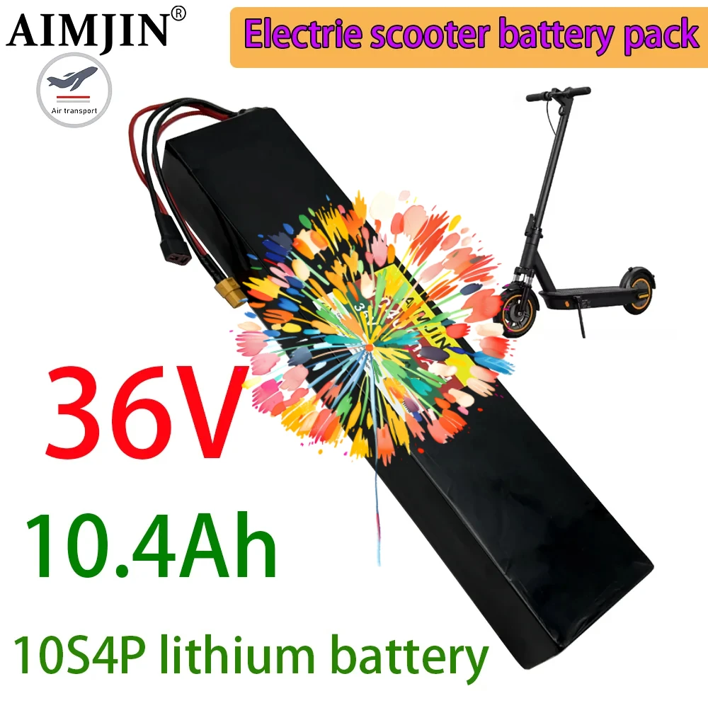 

42v Electric Scooter Battery Pack 18650 Lithium Battery 36V 10S4P 10400mAh For M365 Electric Scooter 36v 350W 500W Battery