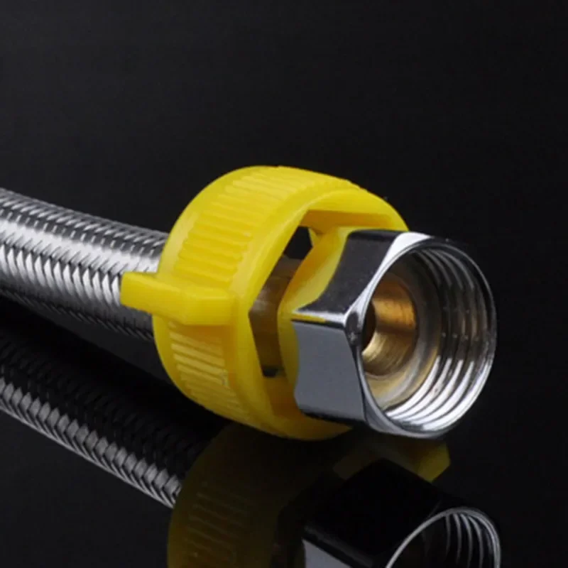 1pcs Stainless Steel Plumbing Explosion-Proof Flexible Braided Hose 30/50 Cm Faucet Water Pipe Kitchen Bathroom Plumbing