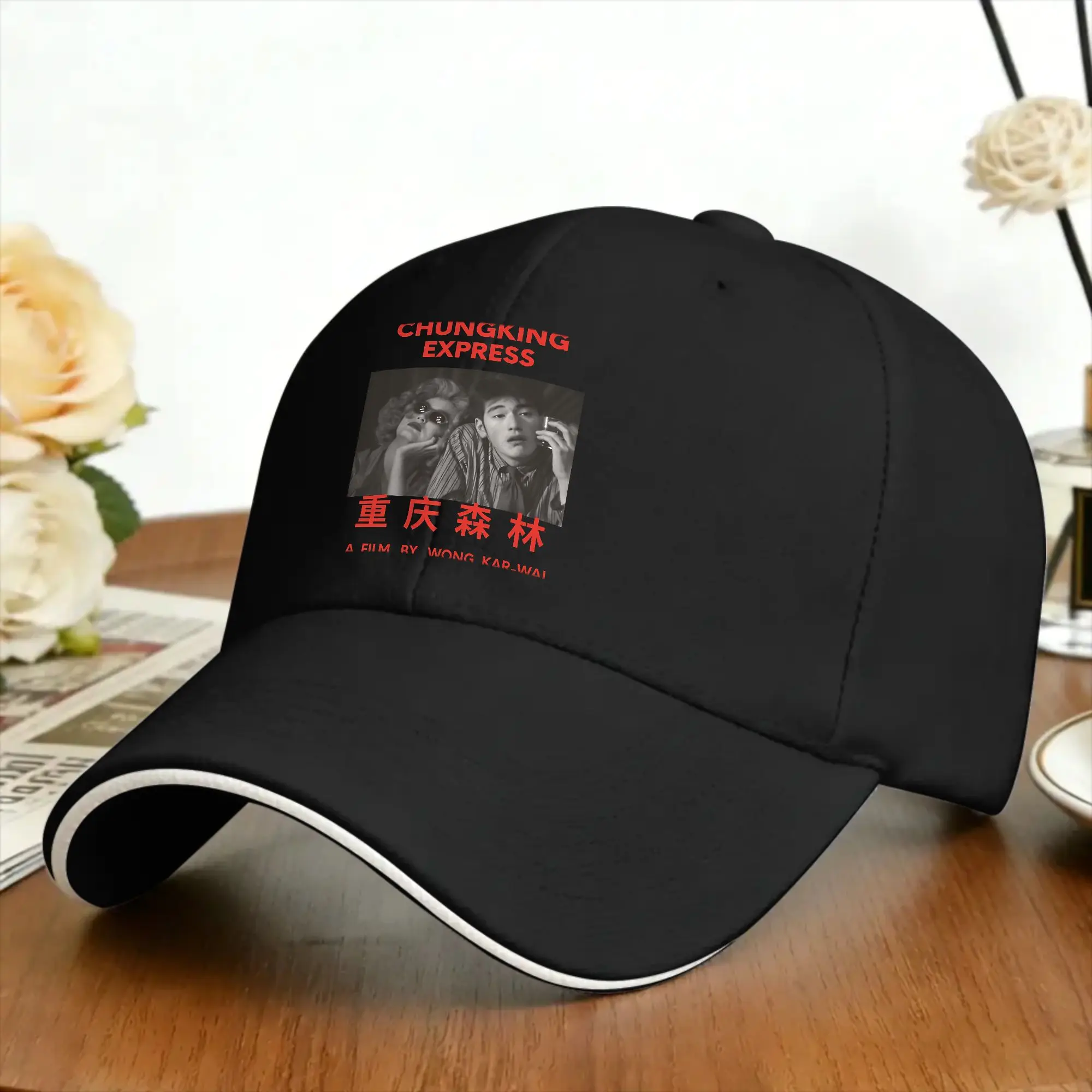 Chungking Express Wong Kar Wai  Baseball Cap y2k Funny Women Men Trucker Hat Breathable Custom Logo Hunting Snapback Cap Gift