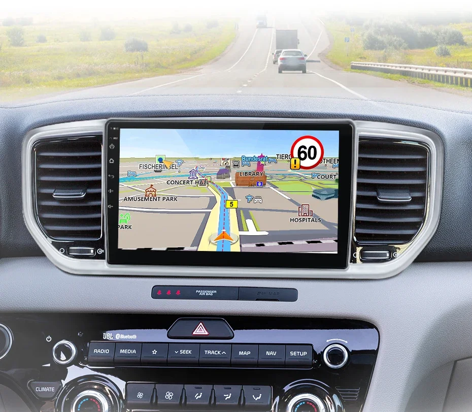 Junsun kabelloses carplay android auto radio für kia sportage 4 ql 2009-2015 auto intelligente systeme rds bt dsp 2 din autoradio – Detail 18
