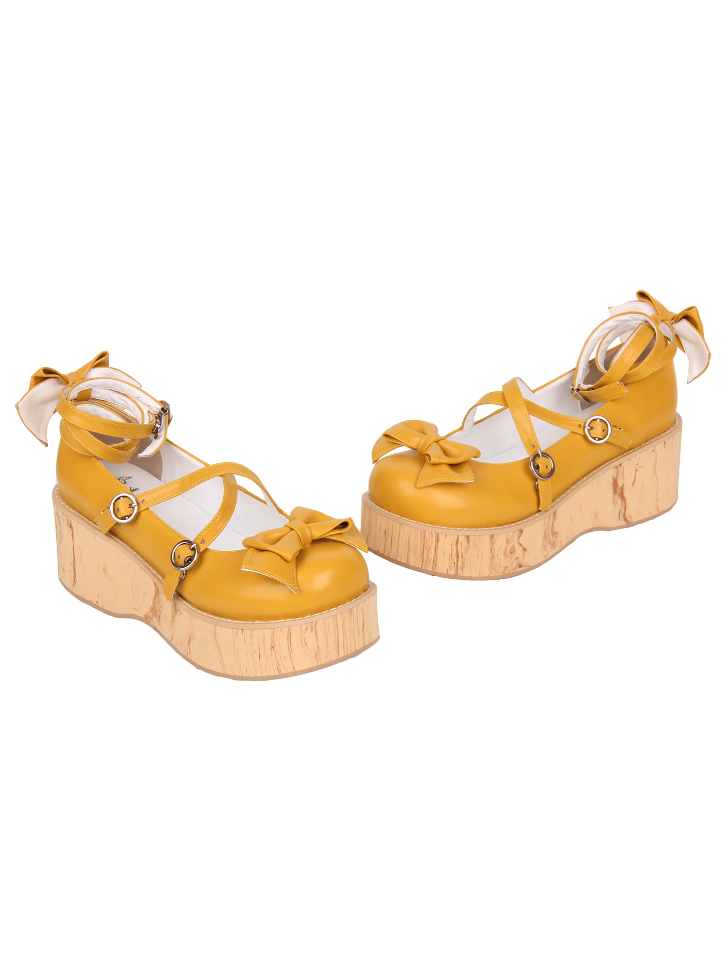 Chaussures Lolita japonaises pour filles, simples, pour étudiantes, fête de thé, nœud papillon, robe de gâteau éponge, nouvelle collection 2025