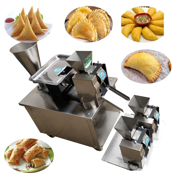 Factory Price 110v 220v 240v Automatic Dumpling Gyoza Machine/Russia Ravioli/Pierogi/Pelmeni/Empanada Samosa Making Machine