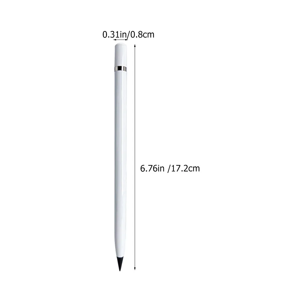 3Pcs Everlasting Inkless Pencil Non Sharpening Sketch Writing Drawing Pencils Portable for Students Professionals