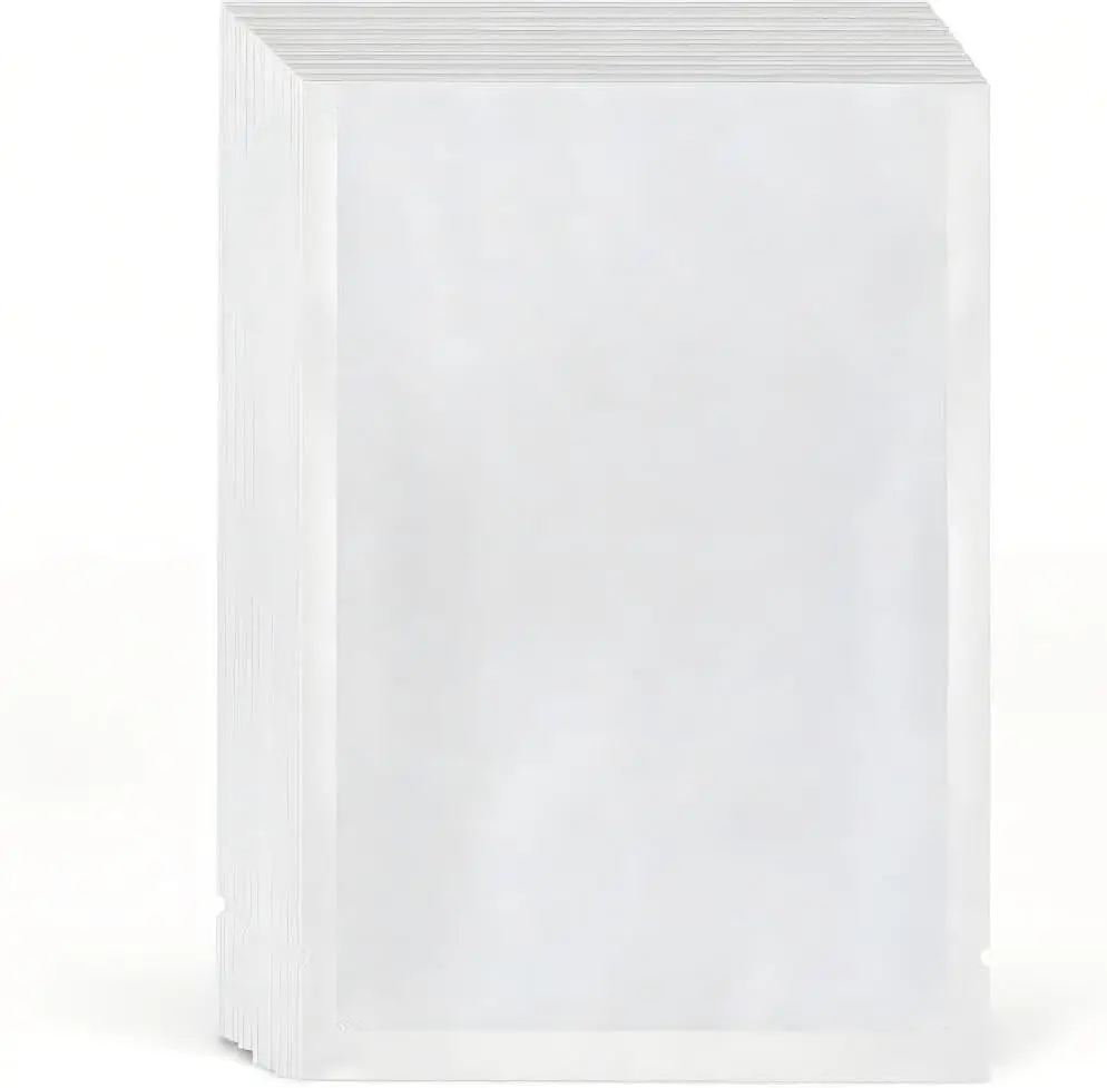 

50 штук вакуумных пакетов для хранения продуктов, 11 x 16 дюймов, предварительно нарезанные и прочные