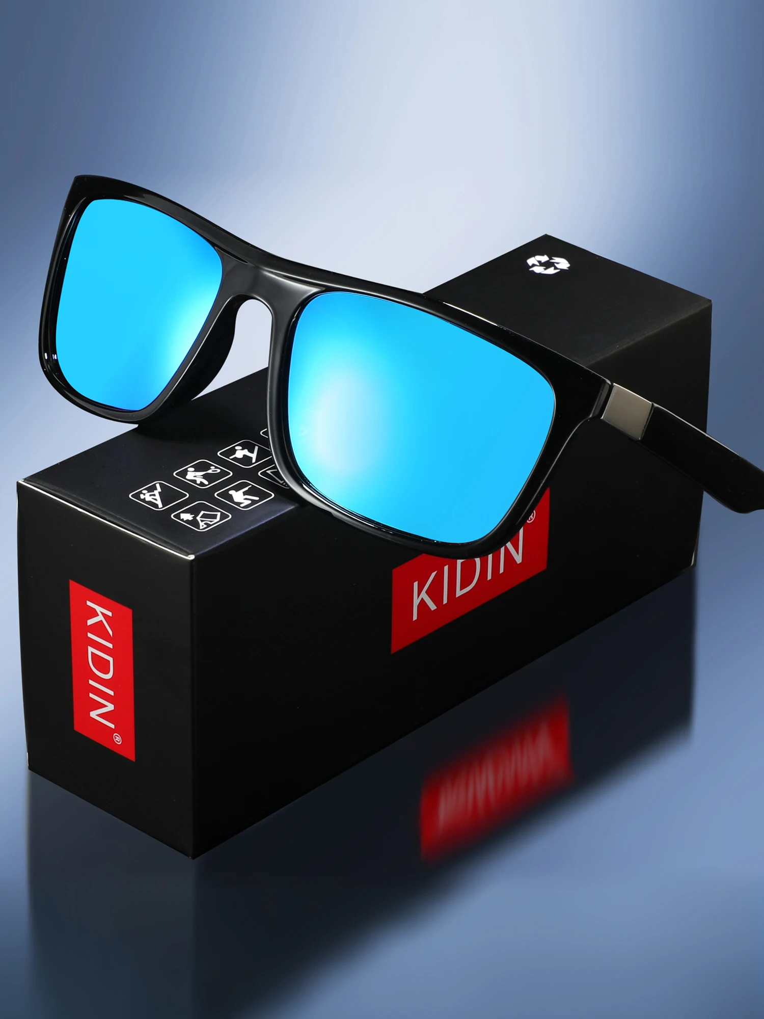 AliExpress CONCHEN Square Vintage Polarized Sports Sunglasses Men Women Driving Outdoor Fishing Sun Glasses UV400 Hiking Cycling Shield Sunglasses