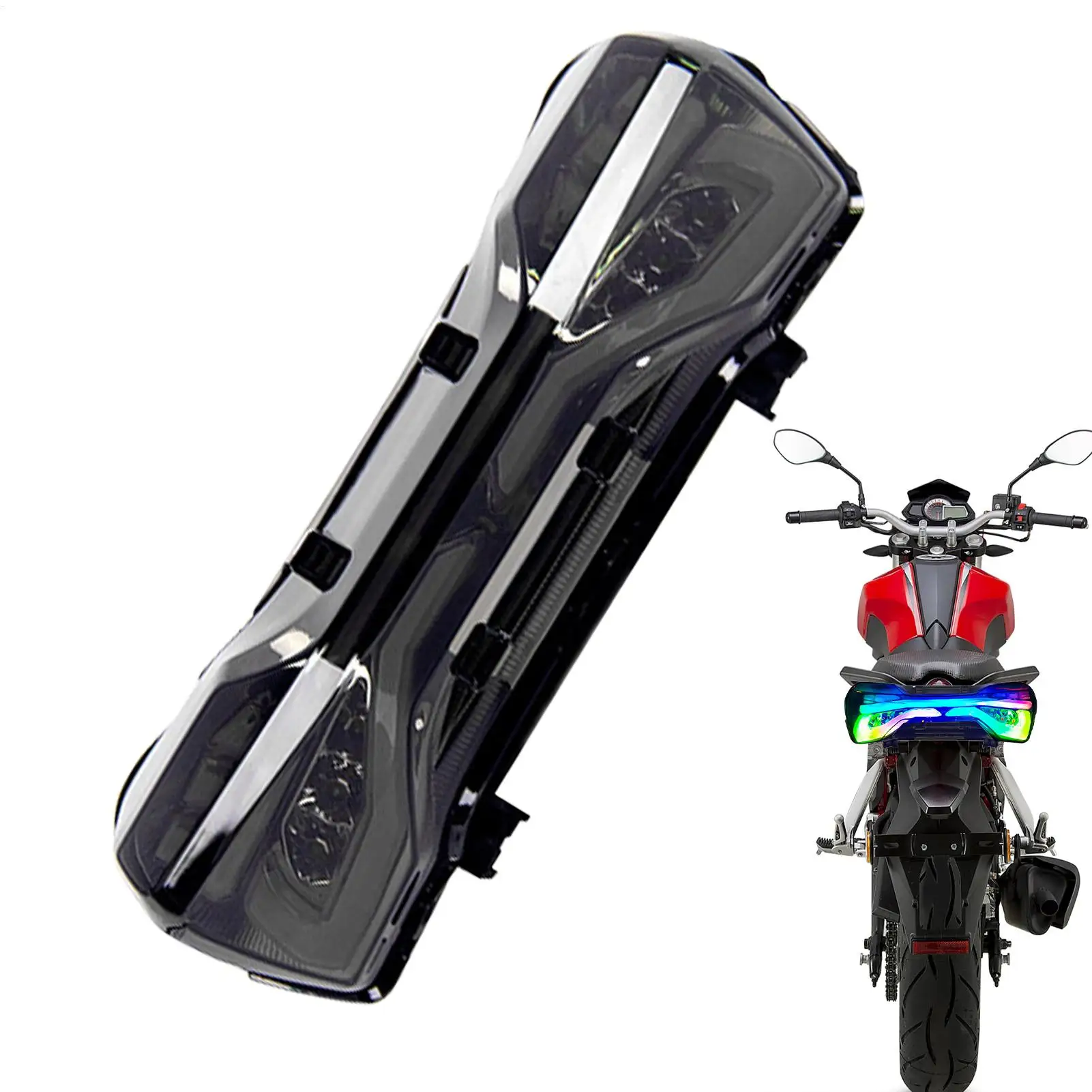 

For Honda ADV160 ADV150 Led Rear Light Motorcycle Led Motorcycle Lights For Night Cycling Convenient Anti-Collision Taillight