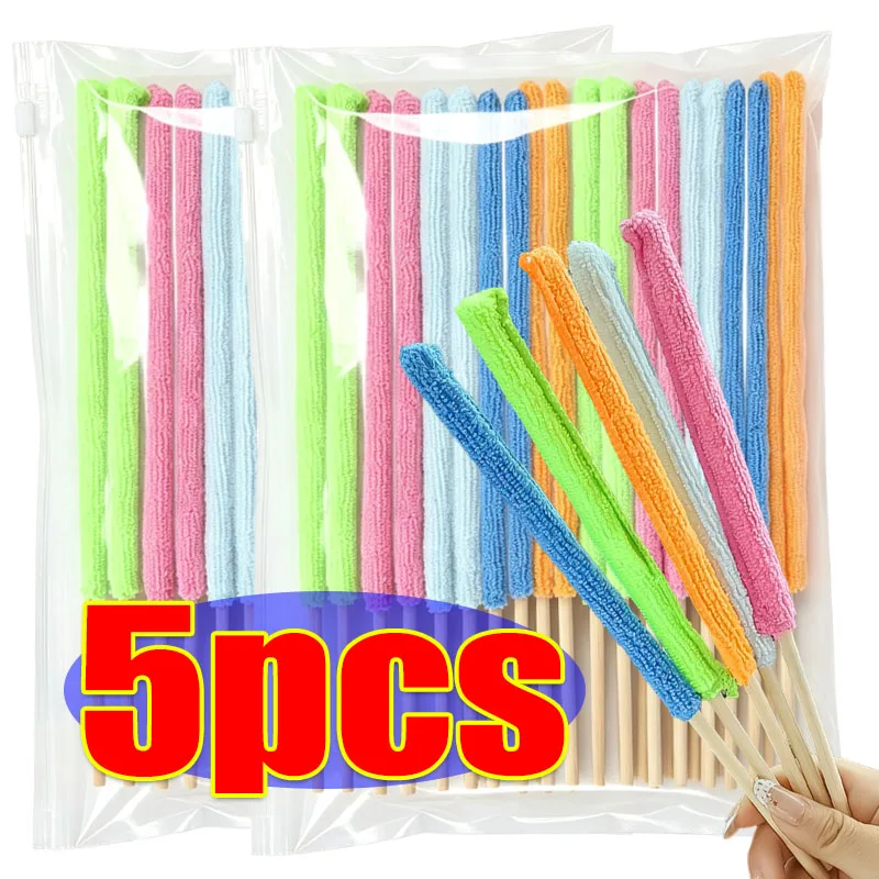 Brush Universal Car Air Conditioning Vents Long Handle Dusting Stick for Car Deep Cleaning Car Interior Corner Cleaning Tool