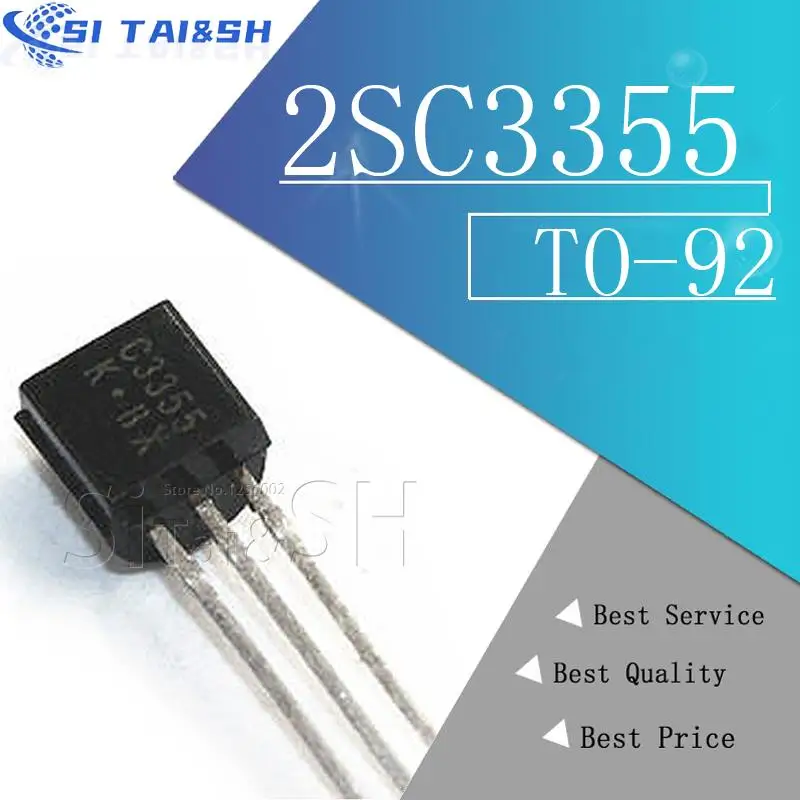 50PCS 2SC3355 TO92 C3355 TO-92 New Original